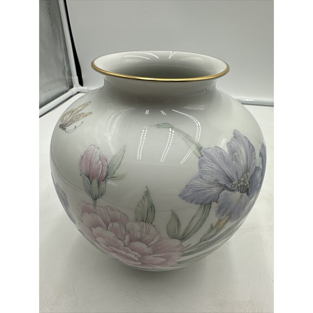 Wandteller Natalie AK KAISER Germany / Dekor: K. Nossek VASE 7”